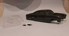 Resin 1949 Ford Classic Chop Top. Chopped . With Glass . 1:24 1:25 scale