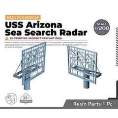 LYCG200214 1/200 Model Upgrades Parts USS Arizona Sea Search Radar 3D PRINTING
