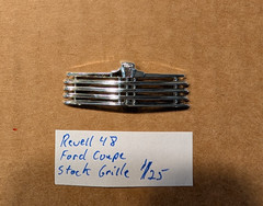 REVELL 48 FORD COUPE STOCK GRILLE NEW! 1/25