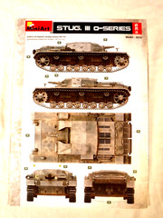 1/35 Miniart WWII German StuG III O Series 1939-1945 PE Parts Decals 4/3 # 35210