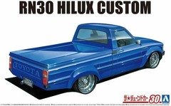 Aoshima 1/24 Scale Model Truck Tuned Car(30) Kit Toyota RN30 Hilux Custom ’78