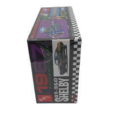 AMT 1967 SHELBY GT-350 MODEL RACE CAR KIT plastic 1:25 Scale Mustang AMT834 NEW