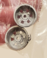 SHELBY COBRA DAYTONA MODEL GUNZE SANGYO METAL PART PARTS REAR WHEEL WHEELS M 19