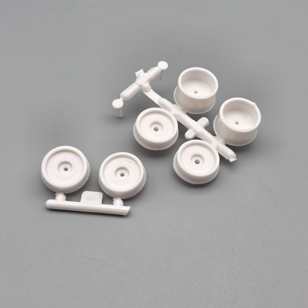 AMT 1/25 1971 71 Ford Mustang Mach 1 Parts Kitbash Wheel Hubs Deep Drag