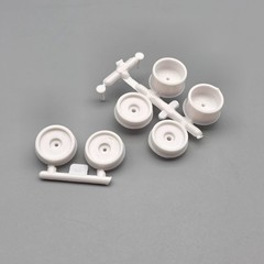 AMT 1/25 1971 71 Ford Mustang Mach 1 Parts Kitbash Wheel Hubs Deep Drag