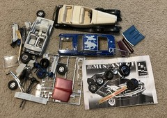 Large Model Kit Parts Junk Yard