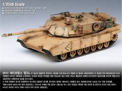 1/35 M1A1 ABRAMS “IRAQ 2003” US Army Tank Plastic Model Kit #13202 ACADEMY