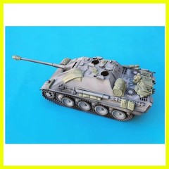 1/35 Scale Die-Cast Resin Model Assembled Kit Jagdpanther accessories set (No…