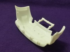 2021 Dodge Charger HELLCAT REAR BUMPER from 1:25 AMT Model Kit