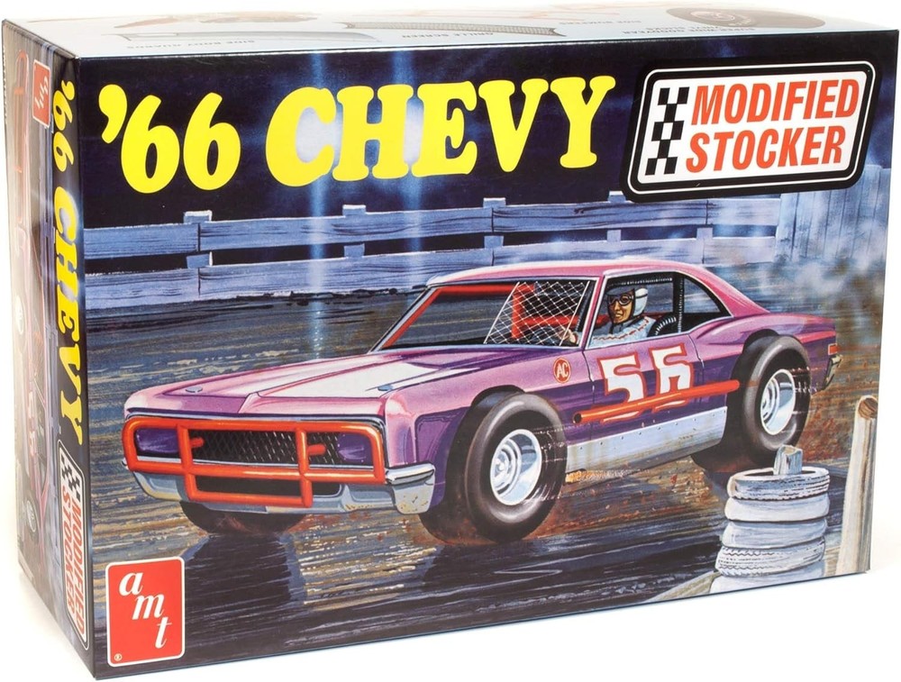AMT 1966 Chevy Impala Modified Stocker 1:25 Scale Model Kit