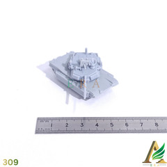 1/144 Scale Unpainted Resin M1 Abrams Tank Model Kit Military Wargaming