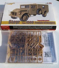 1/72 Scale WWII German Steyr Military Multi-Use 1500 Truck, Model Kit
