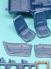 Revell AMT Ertl Monogram MPC 1/25 Model Part 1969 Corvette Complete Interior
