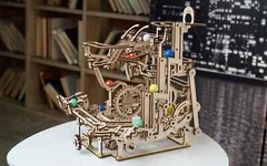 UGEARS Marble Run – Wooden 3D Puzzles Model Kit for Adults and Teens