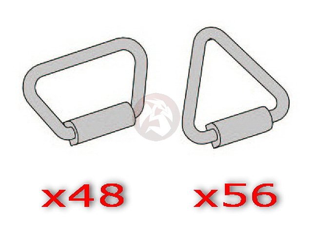 MJ Miniatures 1/35 Engine Panel Handles for M47/M48 /M60 Patton Tanks MJEZ35026