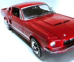 Ford Mustang Cobra GT12Race Car24Hot Rod1969Custom Built Metal Body 1:18 Model