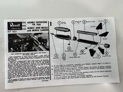 Revell H-1821:169 Honest John Missile with Mobile Carrier Box Scale