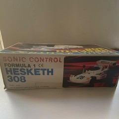 Sonic Control Formula 1 Hesketh 308 Plastic Model Kit White Racing Car MPN 2763