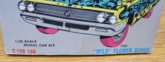 VINTAGE AMT 1962 BUICK ELECTRA SUNFLOWER FLOWER POWER 1:25 MODEL KIT #T136-150!