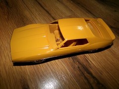 VTG Johan Jo-Han 1971 AMX Javelin Mustard Yellow Factory Dealer Promo Car Rare