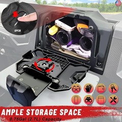 MDPROMCP RZR Tablet Phone Mount Storage Box Compatible with 2019-2023 Polaris