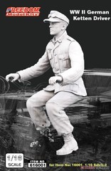 WW.II German Sdkfz.2 Kettenkraftrad & Goliath Demolition Vehicle & Driver Figure