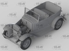 Model A Standard Phaeton Soft Top (1930s) American Passenger Car 1:24 ICM24050