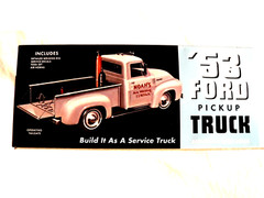 1/25 AMT ’53 Ford Pick-up Truck Trophy Series 3 in 1 kit AMT882/12 Open Box