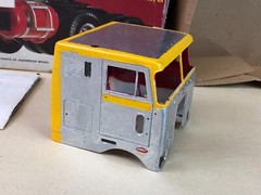 AMT Peterbilt 1:25 BUDWEISER 352 PACEMAKER CABOVER Truck Kit T551 ~Started AS-IS