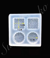 1:12 Scale DIY 3D Dollhouse Miniature Resin/Polymer Clays Mould Rement – No# 02