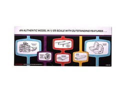 AMT 1957 Chevy Corvette Street Machine 1:25 Scale Model Kit – 6.5 inches, N/A