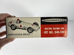 Vintage Strombecker 1/24 Electric Racing Mercedes-Benz Model kit (BOX ONLY)