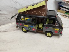 Model Junkyard/parts Plastic Custom Vintage Car Lot Of 4 Custom Vw,porche