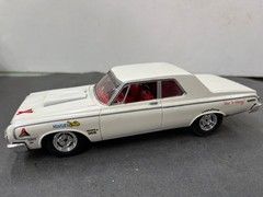 C12 1964 Dodge 330 Drag Car vintage built 1/25 model car McM.