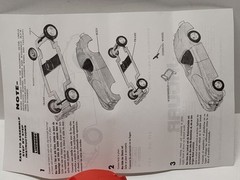 Jaguar XK120 Roadster Lindberg 1/32 Plastic Model Kit #605-10 Toy Unassembled