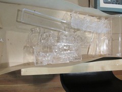 Renwal blueprint Models The Visible V8 ASSEMBLY Kit/BOX/ Missing many parts