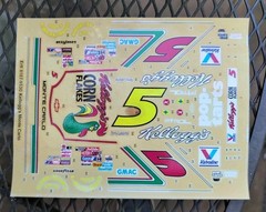 AMT ERTL 1/25 #5 Kellogg’s Monte Carlo 1995 Model #8187