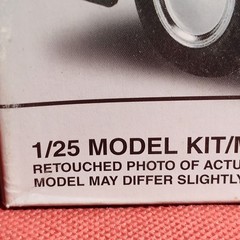 Bench Seat 1940 Ford Sedan Delivery 1:25 scale model car part