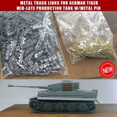 DIY Track Link Brass pins For 1/35 German Tiger Mid-Late Tank Model Accessories