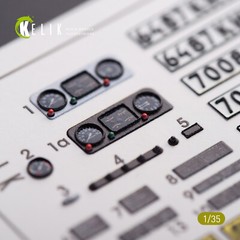 ZiL-131 series interior, exterior 3D decals for any kit scale 1/35 Kelik K35002