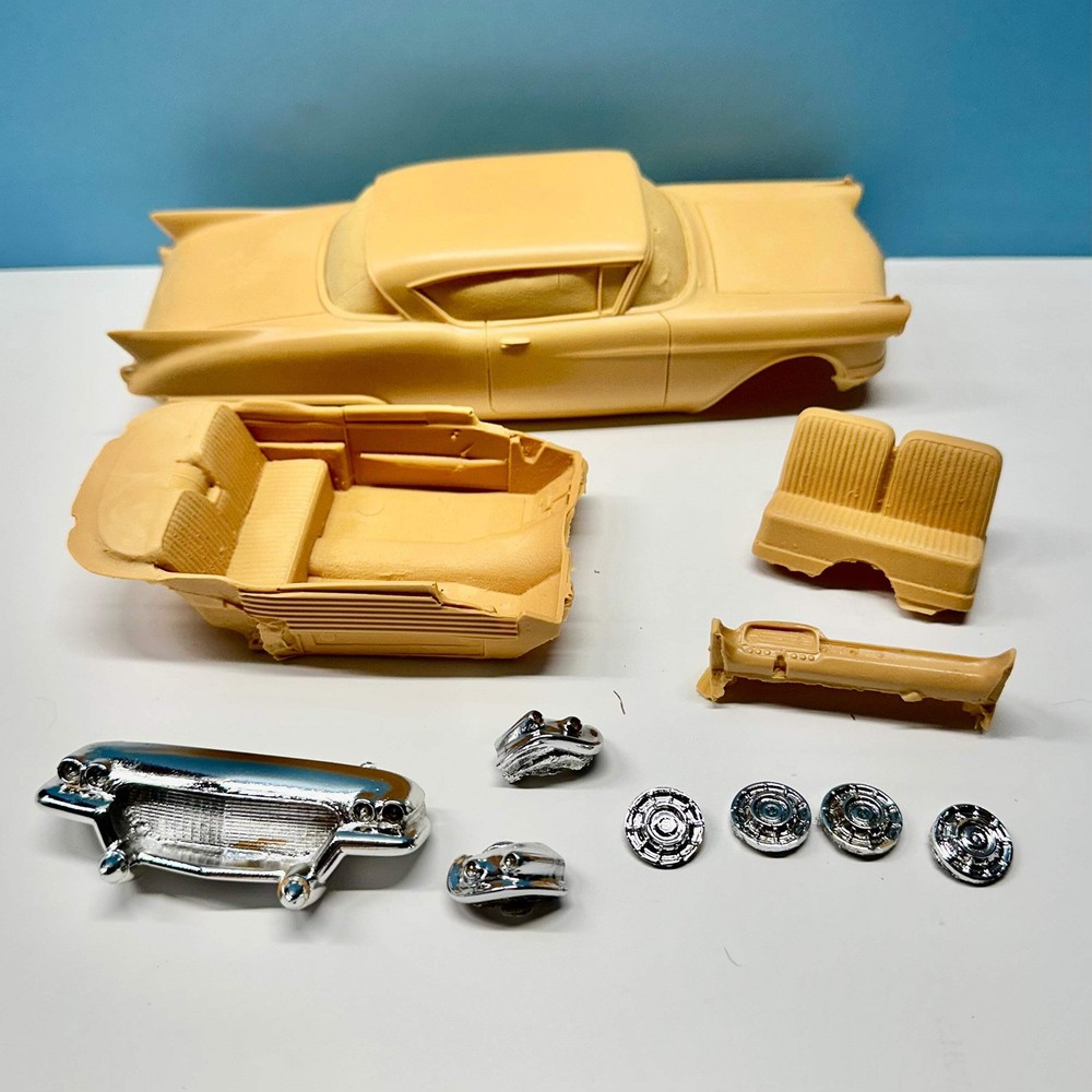 1957 Cadillac Eldorado R&R Cast Resin Model Kit