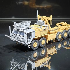 1/35 US MKR18 PLS Armored Vehicle Head Modification Parts Model Kit 3D Printed