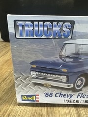 Revell 1/25 Scale Model Kit ’66 Chevy Fleetside Pickup, Brand New Sealed