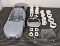Ferrari Portofino Model Kit Scale 1/12 or 1/8