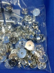NOS Replacement Part LOT Chrome Plastic Rim Hubcap Wheel VTG Car Truck Tractor