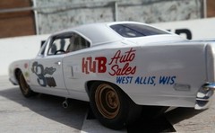 #3 Roger McCluskey Plymouth HUB Auto Sales 1/24th Scale Waterslide Decals