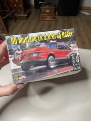 Revell 85-4195 1990 Ford Mustang LX 5.0 Drag Racer KIT 1/25 McM FS