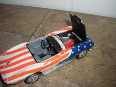 1/24 1/25 Custom 1960’s C2 Chevy Corvette Austin Powers for parts or restore