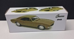 1967 Chevrolet Camaro Granada Gold Custom Dealer Promo Model BOX ONLY..NO CAR