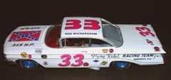 #33 REB Wickersham 1960 1/24th – 1/25th Scale Waterslide Decals